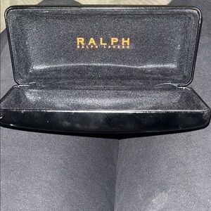 Ralph Lauren Black and Gold Eyeglass Case